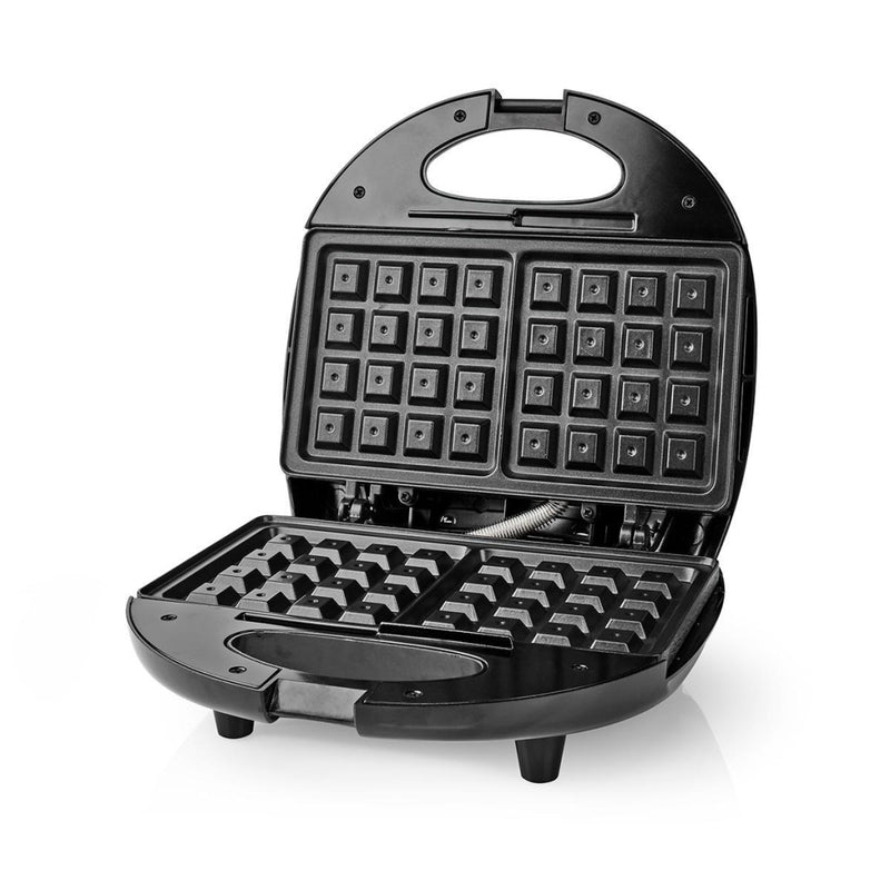 Nedis KAWP200BK Wafelijzer 750 W Zwart