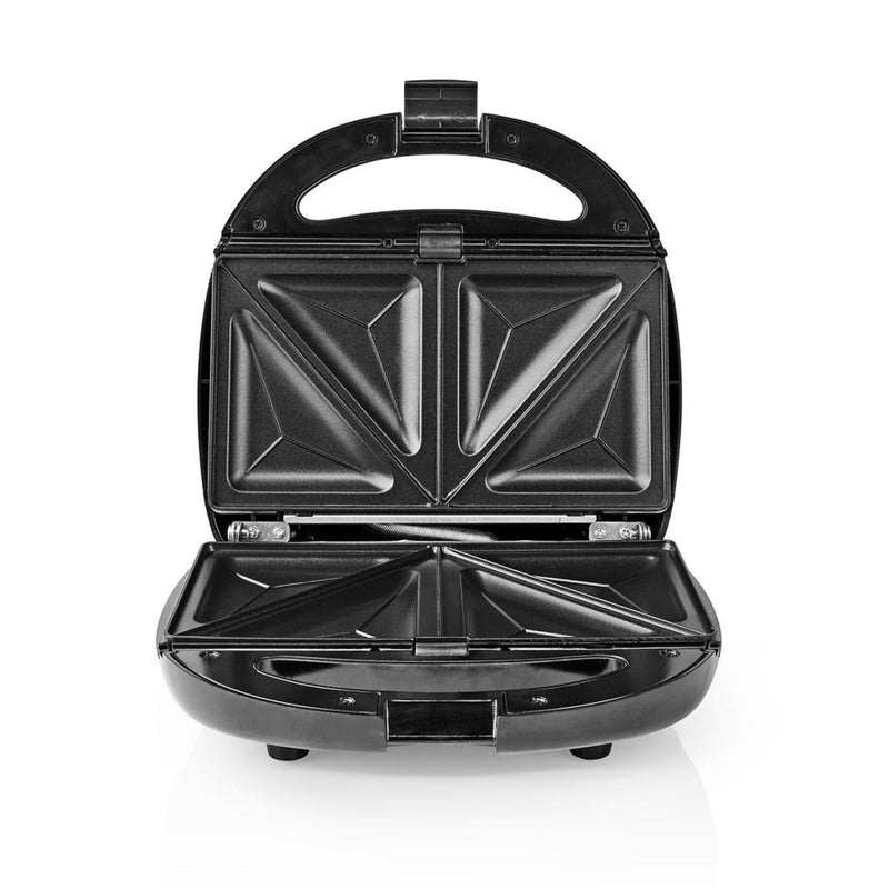 Nedis KARP100BK Multi-grill Tosti / Wafel / Grill 800 Watt Zwart
