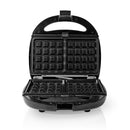 Nedis KARP100BK Multi-grill Tosti / Wafel / Grill 800 Watt Zwart
