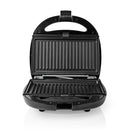 Nedis KARP100BK Multi-grill Tosti / Wafel / Grill 800 Watt Zwart