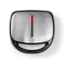 Nedis KARP100BK Multi-grill Tosti / Wafel / Grill 800 Watt Zwart