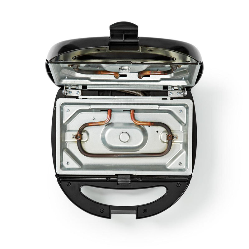 Nedis KARP100BK Multi-grill Tosti / Wafel / Grill 800 Watt Zwart