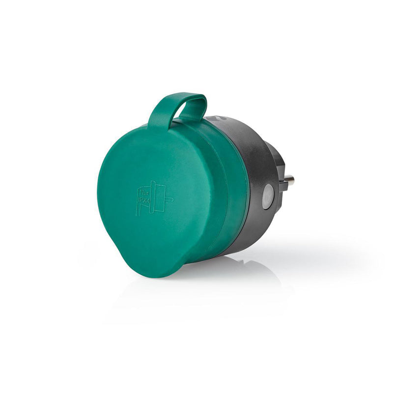 Nedis RFPO110FBK Rf Smart Stekker Outdoor Ip44 Aan/uit Schuko Type F 2300 W