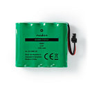 Nedis BANM11T0161 Nikkel-metaalhydride-accu 4,8 V 1100 Mah Kabelaansluiting