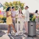 Nedis KAPC100SS Draagbare Minikoelkast 50L 220-240V Grijs