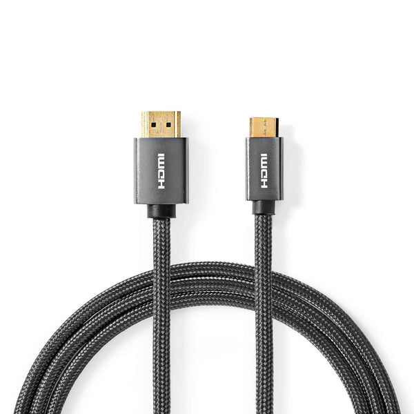 Nedis CVTB34500GY20 High Speed Hdmi&trade;-kabel Met Ethernet Hdmi&trade;-connector - Hdmi&trade;-m