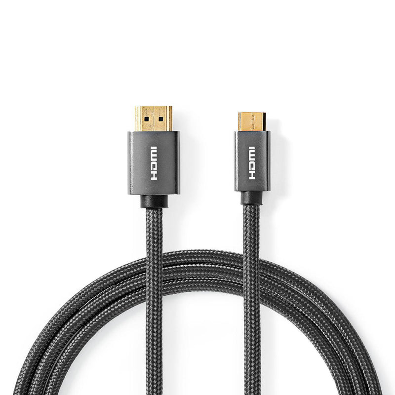 Nedis CVTB34500GY20 High Speed Hdmi&trade;-kabel Met Ethernet Hdmi&trade;-connector - Hdmi&trade;-m
