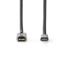 Nedis CVTB34500GY20 High Speed Hdmi&trade;-kabel Met Ethernet Hdmi&trade;-connector - Hdmi&trade;-m