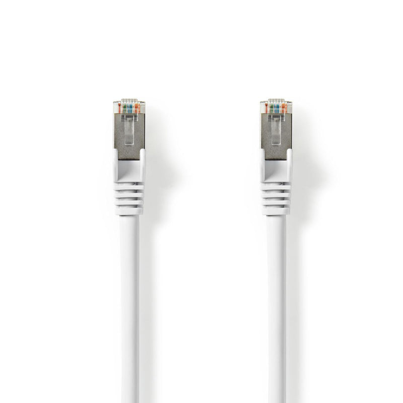 Nedis CCGP85520WT30 Cat 8.1 S/ftp-netwerkkabel Rj45 Male Naar Rj45 Male 3,0 M Wit