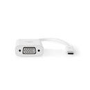 Nedis CCGB64851WT02 Usb Type-c Adapter Cable Type-c Male - Vga Female 0.2 M White