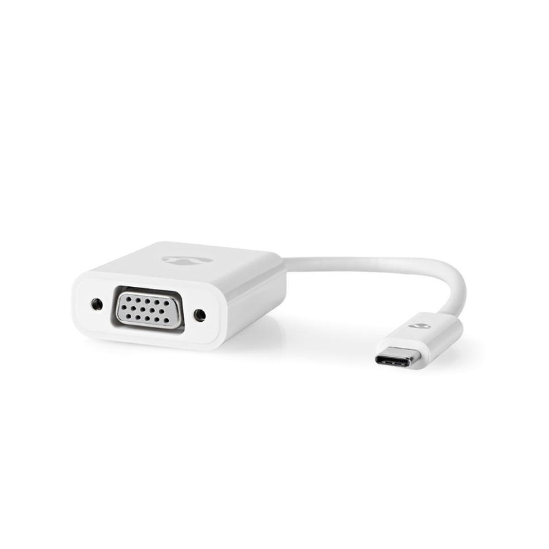 Nedis CCGB64851WT02 Usb Type-c Adapter Cable Type-c Male - Vga Female 0.2 M White