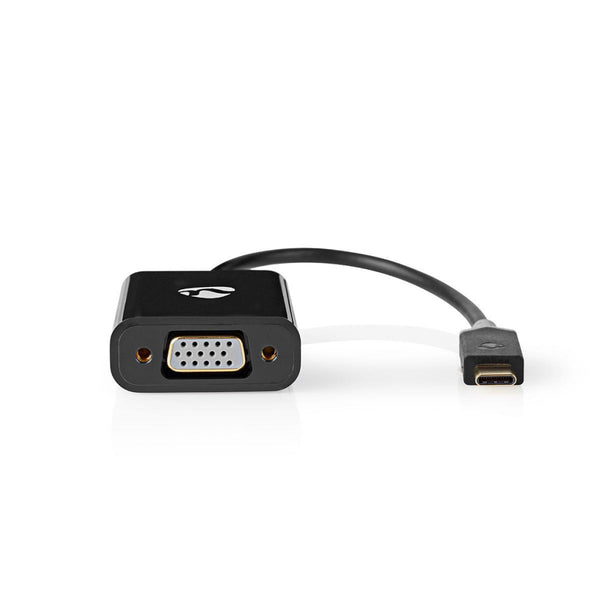 Nedis CCBP64851AT02 Usb Type-c Adapter Cable Type-c Male - Vga Female 0.2 M Anthracite