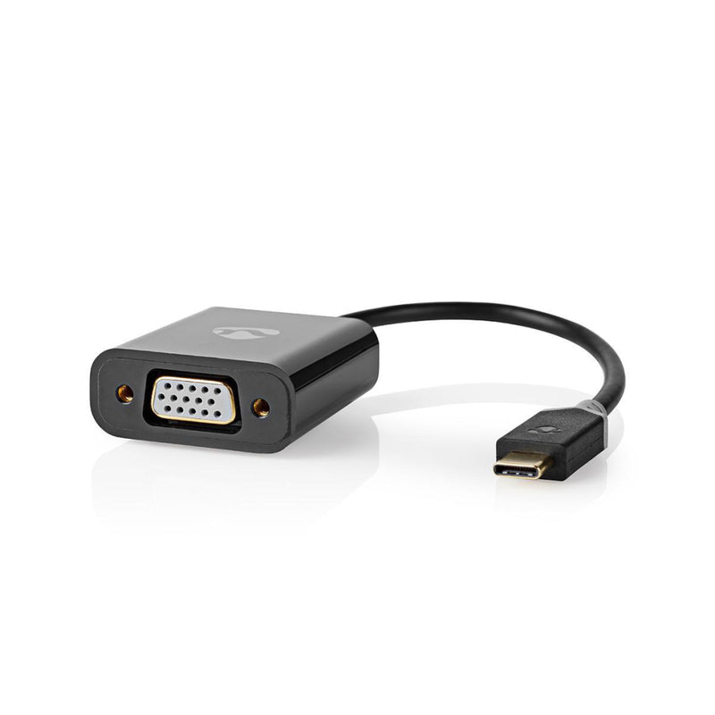Nedis CCBP64851AT02 Usb Type-c Adapter Cable Type-c Male - Vga Female 0.2 M Anthracite