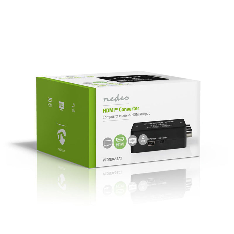 Nedis VCON3456AT Composietvideo-naar-hdmi&trade;-converter 1-wegs - 3x Rca (rwy) Hdmi&trade;-uitgan