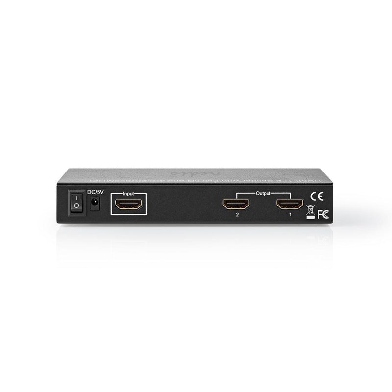 Nedis VSPL3462AT Hdmi&trade;-splitter 2-poorts - 1x Hdmi&trade;-ingang 2x Hdmi&trade;-uitgang