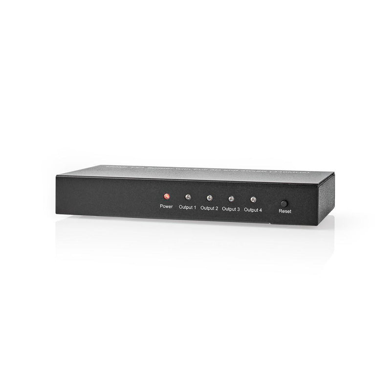 Nedis VSPL3464AT Hdmi&trade;-splitter 4-poorts - 1x Hdmi&trade;-ingang 4x Hdmi&trade;-uitgang
