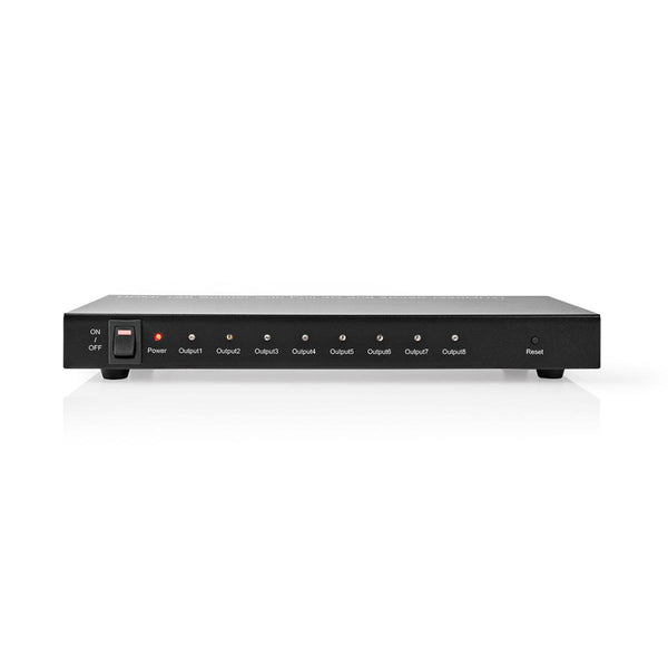 Nedis VSPL3468AT Hdmi&trade;-splitter 8-poorts Hdmi&trade; Input 8x Hdmi&trade; Output 4k@30hz 3.4