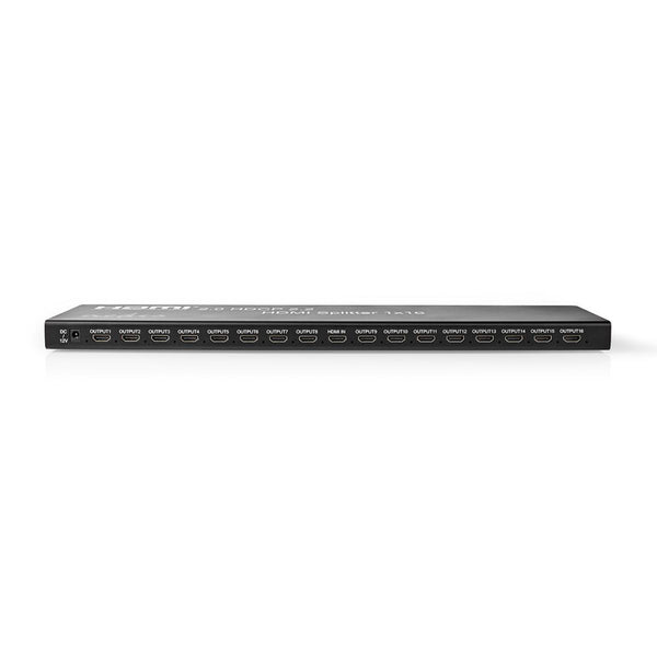 Nedis VSPL34716AT Hdmi&trade;-splitter 16-poorts - 1x Hdmi&trade;-ingang 16x Hdmi&trade;-uitgang 4k