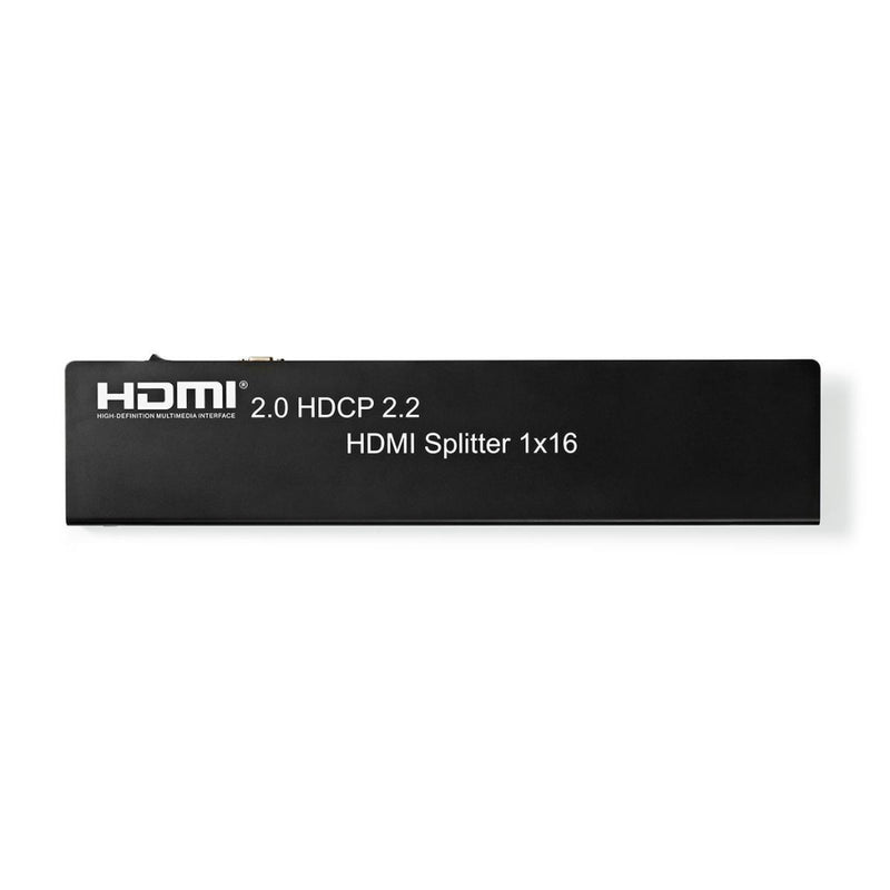 Nedis VSPL34716AT Hdmi&trade;-splitter 16-poorts - 1x Hdmi&trade;-ingang 16x Hdmi&trade;-uitgang 4k