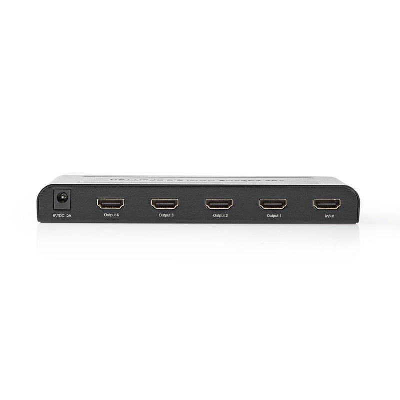 Nedis VSPL3474AT Hdmi&trade;-splitter 4-poorts - 1x Hdmi&trade;-ingang 4x Hdmi&trade;-uitgang 4k2k@