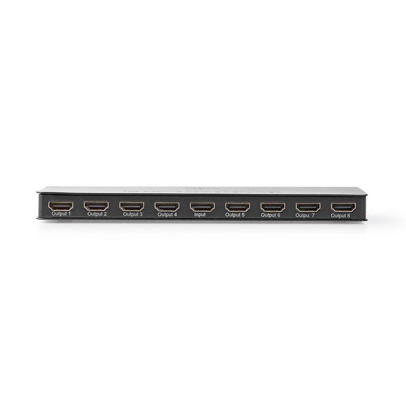 Nedis VSPL3478AT Hdmi&trade;-splitter 8-poorts - 1x Hdmi&trade;-ingang 8x Hdmi&trade;-uitgang 4k2k@
