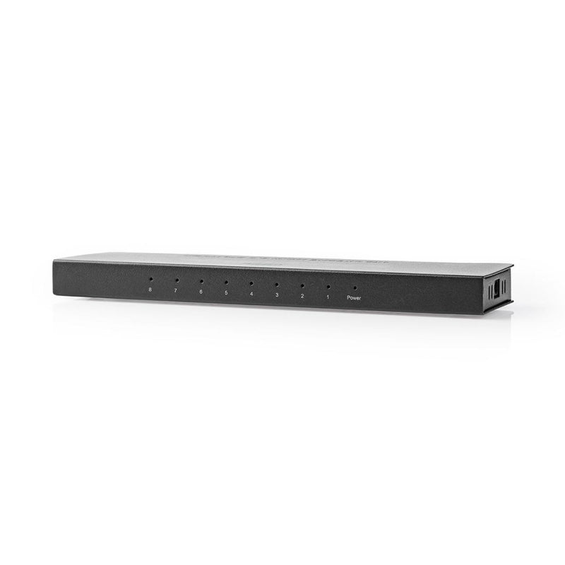 Nedis VSPL3478AT Hdmi&trade;-splitter 8-poorts - 1x Hdmi&trade;-ingang 8x Hdmi&trade;-uitgang 4k2k@