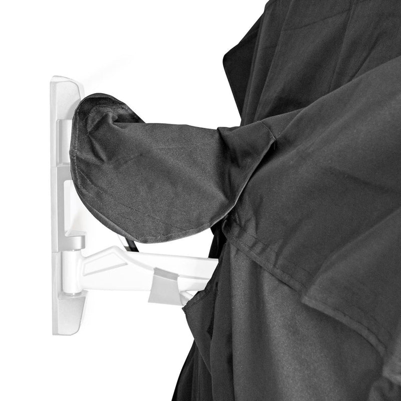 Nedis TVOC5052BK Tv-beschermhoes Voor Buiten 50&quot; - 52&quot; Uitstekende Kwaliteit Oxford-doek