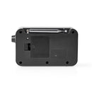 Nedis RDDB1000BK Dab+ Radio 3,6 W Fm Klok & Wekkerfunctie Zwart