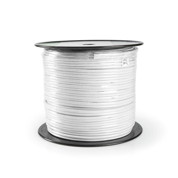 Nedis CSGR4500WT1000 Coax- / Cat6-combinatiekabel 100 M
