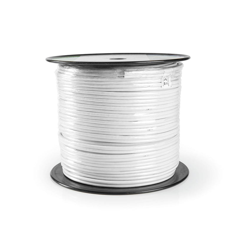 Nedis CSGR4500WT1000 Coax- / Cat6-combinatiekabel 100 M