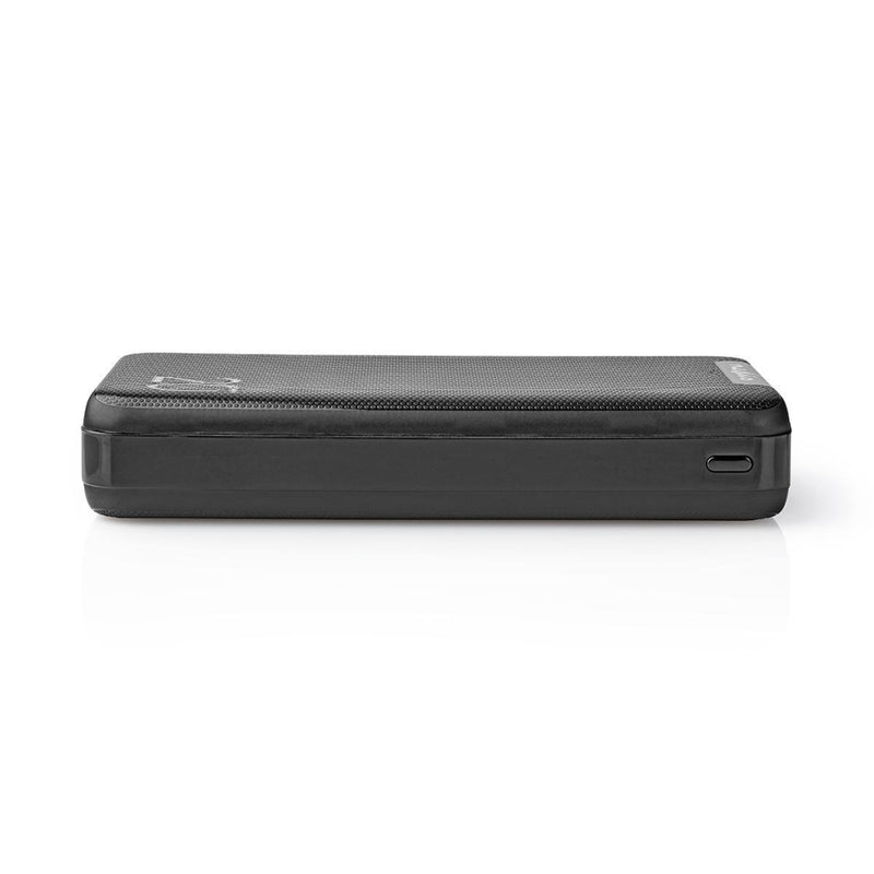 Nedis UPBK20002BK Powerbank 20. 000 Mah 3 Uitgangen 3.0 / 2.1 / 1.0 A Usb-c&trade; / Micro-usb-inga
