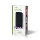 Nedis UPBK20002BK Powerbank 20. 000 Mah 3 Uitgangen 3.0 / 2.1 / 1.0 A Usb-c&trade; / Micro-usb-inga