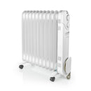 Nedis HTOI20EWT11 Mobiele Olieradiator 2500 W Wit