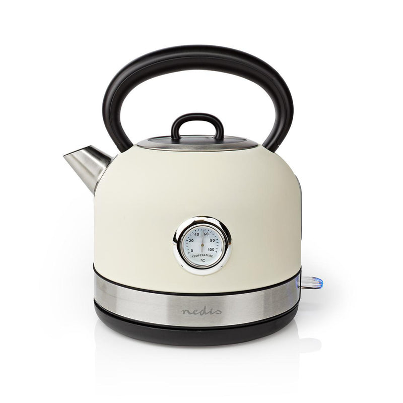 Nedis KAWK310EWT Waterkoker 1.7 L 360° Draaibaar Wit