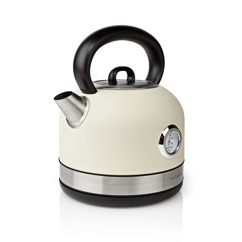 Nedis KAWK310EWT Waterkoker 1.7 L 360° Draaibaar Wit