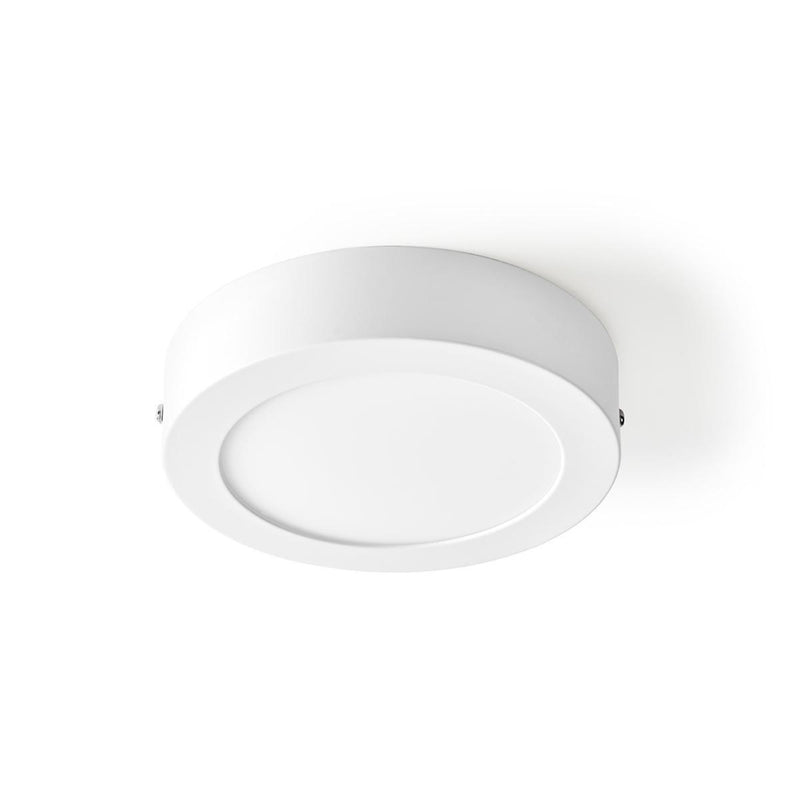 Nedis WIFILAW10WT Wi-fi Smart Plafondlamp Rond Diameter 17 Cm Warm Tot Koel Wit 800 Lm 12 W Slank D