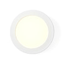 Nedis WIFILAW10WT Wi-fi Smart Plafondlamp Rond Diameter 17 Cm Warm Tot Koel Wit 800 Lm 12 W Slank D