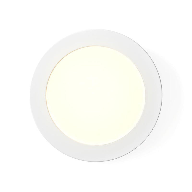 Nedis WIFILAW10WT Wi-fi Smart Plafondlamp Rond Diameter 17 Cm Warm Tot Koel Wit 800 Lm 12 W Slank D