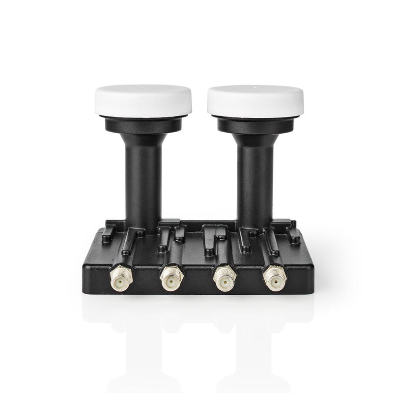 Nedis SLNBQDM60BK Universele Lnb Quad Monoblock 6.0 Ruisgetal 0,2 - 0,85 Db
