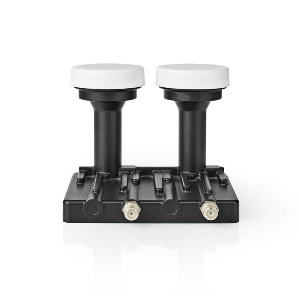 Nedis SLNBTM60BK Universele Lnb Twin Monoblock 6.0 Ruisgetal 0,2 - 0,85 Db