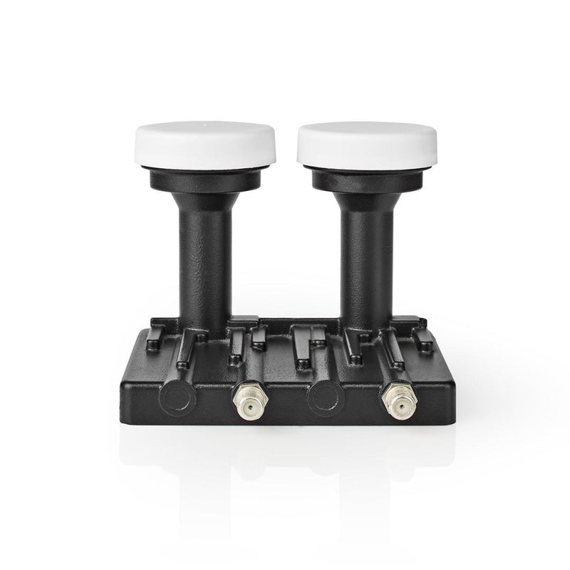 Nedis SLNBTM60BK Universele Lnb Twin Monoblock 6.0 Ruisgetal 0,2 - 0,85 Db