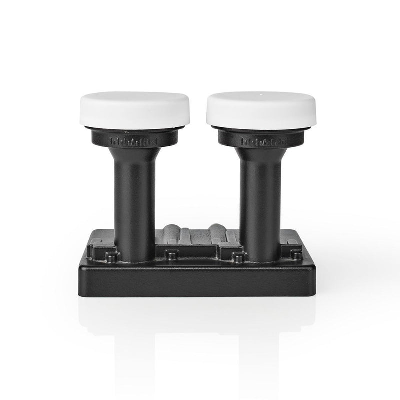 Nedis SLNBTM60BK Universele Lnb Twin Monoblock 6.0 Ruisgetal 0,2 - 0,85 Db