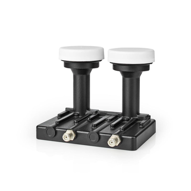 Nedis SLNBTM60BK Universele Lnb Twin Monoblock 6.0 Ruisgetal 0,2 - 0,85 Db