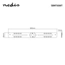 Nedis SBMT50WT Soundbarbeugel Wand Voor Sonos® Playbar? Max. 15 Kg