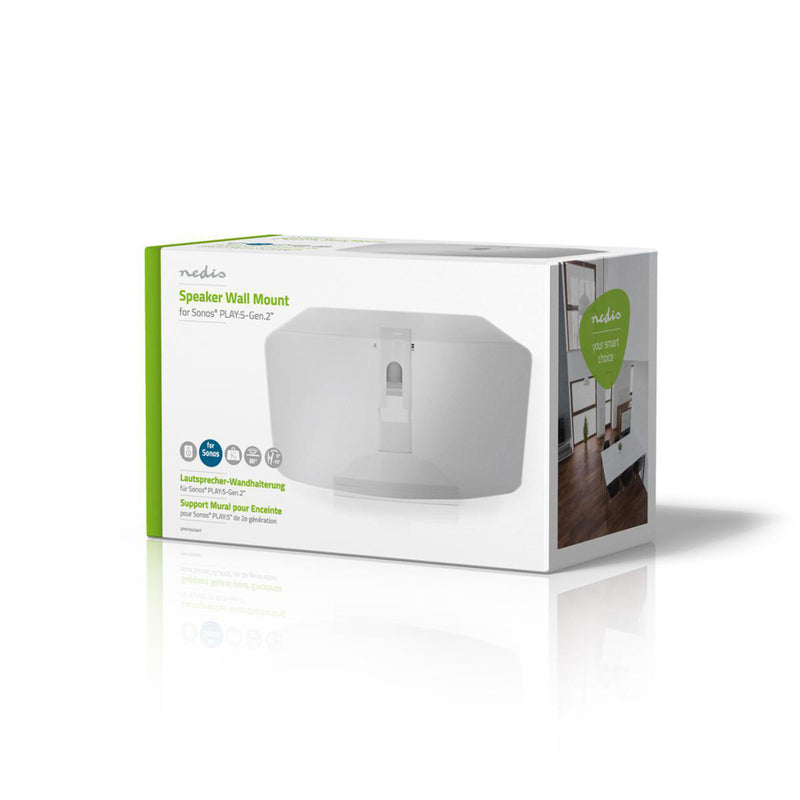 Nedis SPMT5500WT Muurbeugel Voor Speakers Voor Sonos® Play:5-gen2? Kantelbaar En Draaibaar Max. 7 K