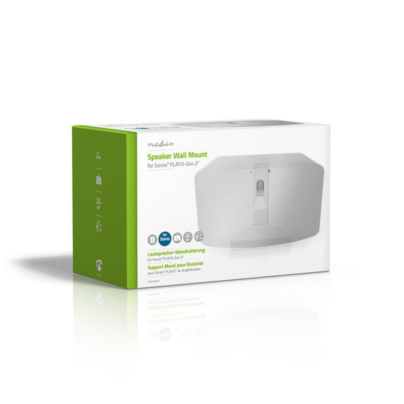 Nedis SPMT5500WT Muurbeugel Voor Speakers Voor Sonos® Play:5-gen2? Kantelbaar En Draaibaar Max. 7 K