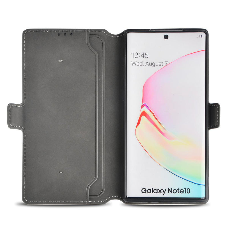 Nedis SSW10023BK Soft Wallet Book Voor Samsung Galaxy Note 10 Zwart