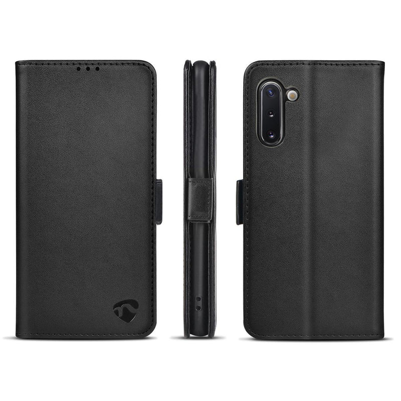 Nedis SWB10029BK Wallet Book Voor Samsung Galaxy Note 10 Zwart
