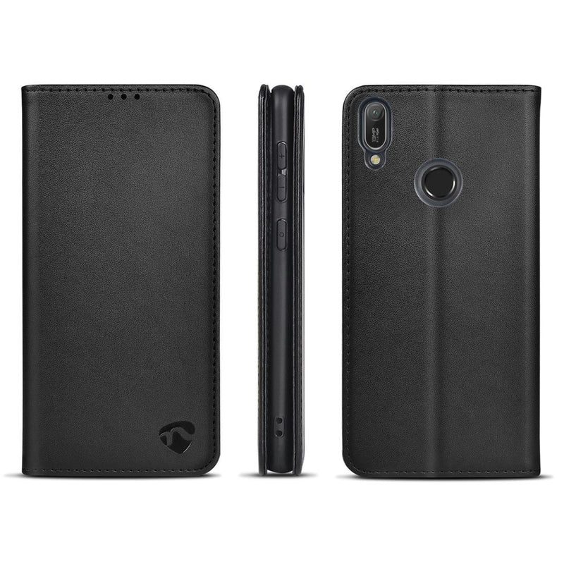 Nedis SWB30030BK Wallet Book Voor Huawei Y6 2019 / Y6 Pro 2019 Zwart