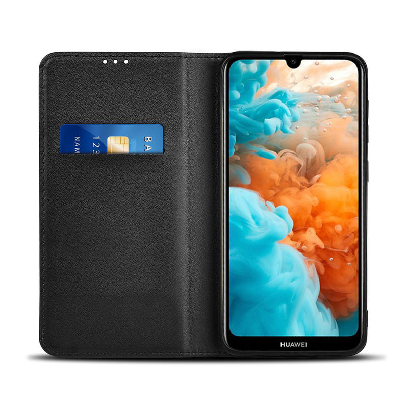 Nedis SWB30030BK Wallet Book Voor Huawei Y6 2019 / Y6 Pro 2019 Zwart